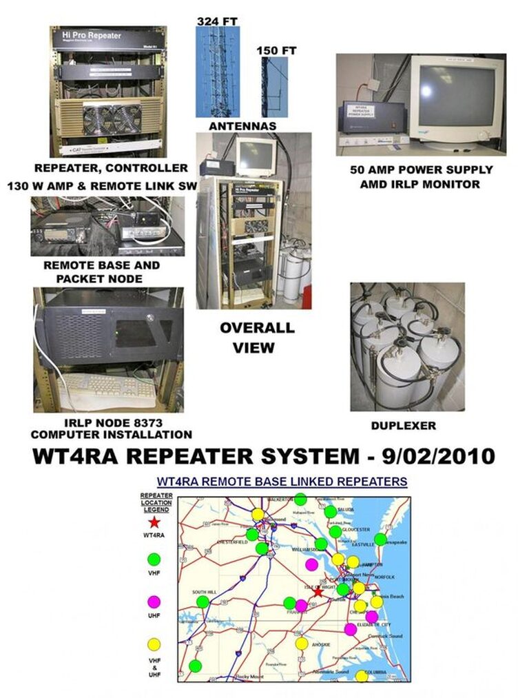 WT4RA Repeater System 2010